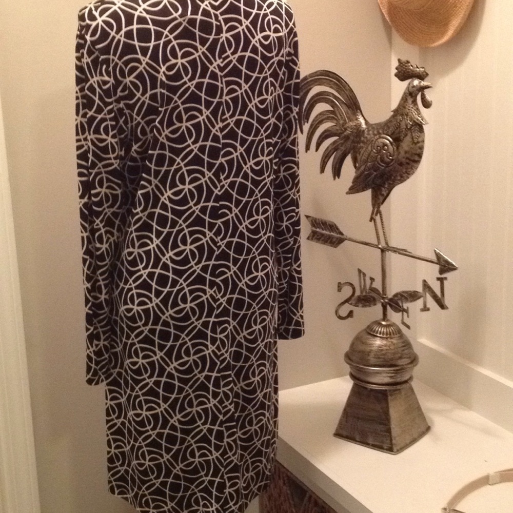 Adrianna Papell Silk Dress - Picture 3 of 5